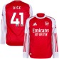 Arsenal Hemmatröja Rice 41 2025–2026 Långärmad